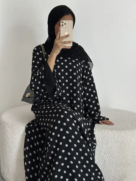 polka Abaya